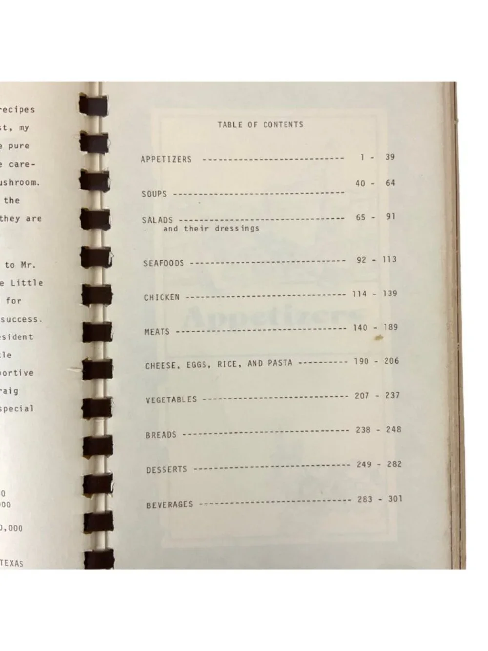 Little Mushroom Restaurant Cookbook Under the Mushroom Dallas TX 1978 4th Print